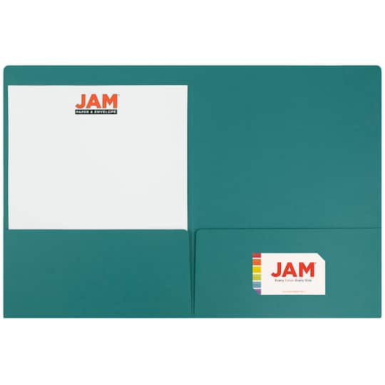 JAM Paper Premium Matte 2-Pocket Folders